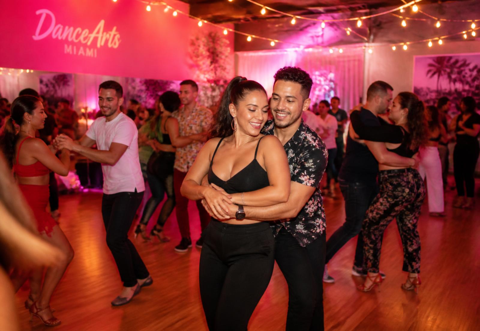 Salsa social night at DanceArts Miami